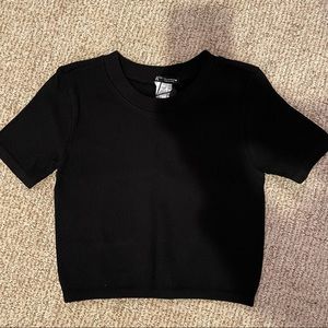 Ribbed crop top by Zara